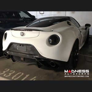 Alfa Romeo 4C Carbon Fiber Tail Light Trim Set 